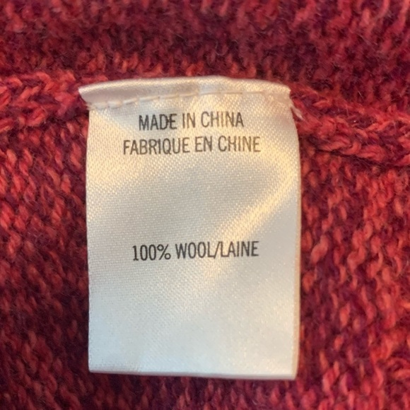 Theory | pink heathered 100% wool crewneck sweater - Picture 6 of 8